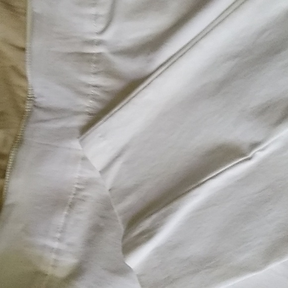 White stretch crop pants,size 14,never worn. - Picture 5 of 6